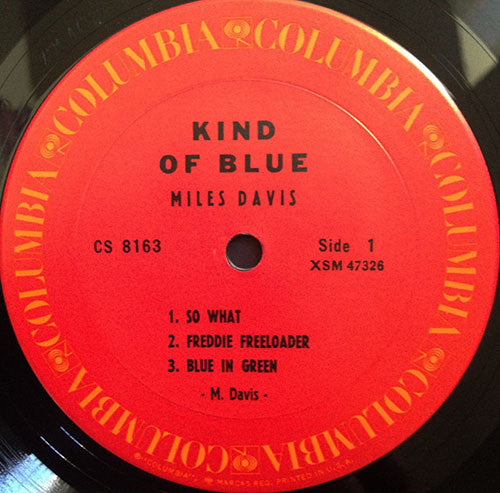 Miles Davis ‎– Kind Of Blue (1959) - VG Lp Record 1977 Columbia USA Stereo Vinyl - Jazz / Modal
