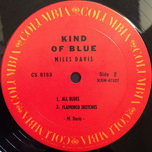 Miles Davis ‎– Kind Of Blue (1959) - VG LP Record 1971 Columbia USA Stereo Vinyl - Jazz / Moda - Shuga Records