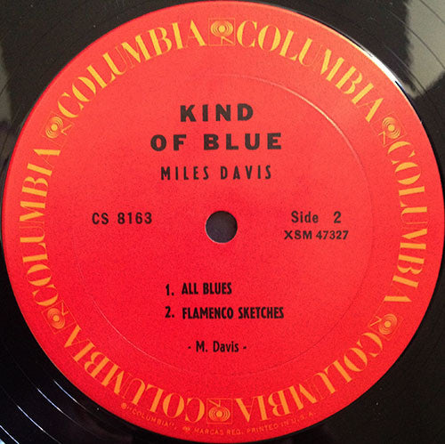 Miles Davis ‎– Kind Of Blue (1959) - VG Lp Record 1977 Columbia USA Stereo Vinyl - Jazz / Modal