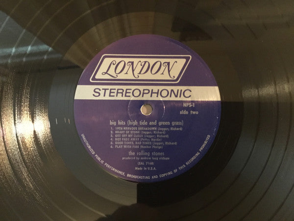 The Rolling Stones – Big Hits (High Tide And Green Grass) - Mint- LP Record 1966 London USA Stereo Vinyl & Booklet - Pop Rock / Blues Rock - Shuga Records