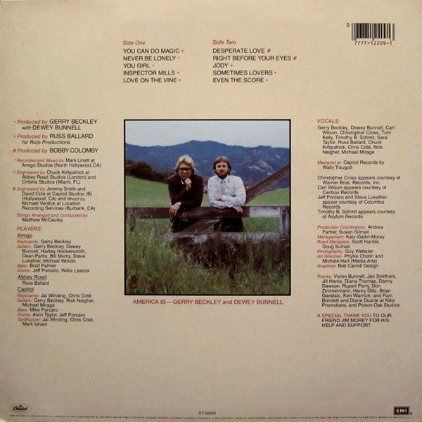 America - View From The Ground - Mint- LP Record 1982 Capitol USA Vinyl - Pop Rock / Soft Rock - Shuga Records