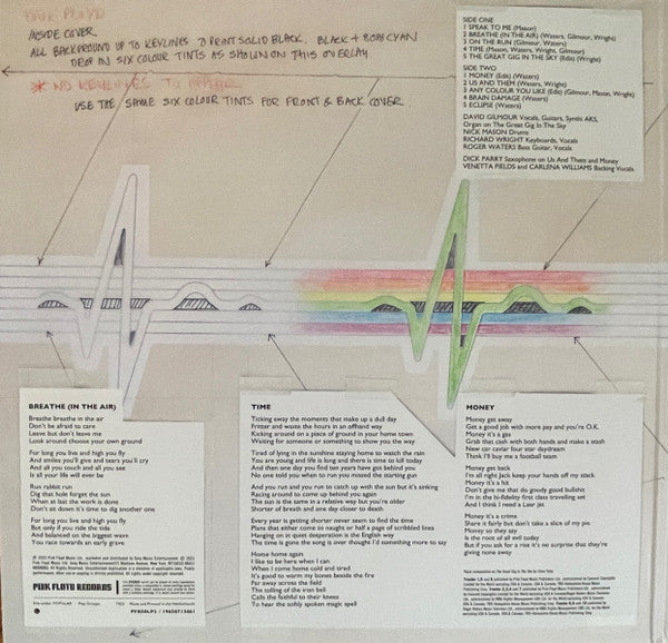 Pink Floyd - The Dark Side Of The Moon (Live At Wembley 1974) - New LP Record 2023 Pink Floyd 180 Gram Vinyl - Progressive Rock - Shuga Records