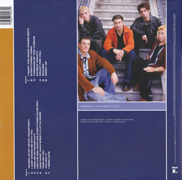 *NSYNC - *NSYNC (1997) - New LP Record 2023 RCA / Legacy Vinyl - Pop / R&B / Synth-pop - Shuga Records