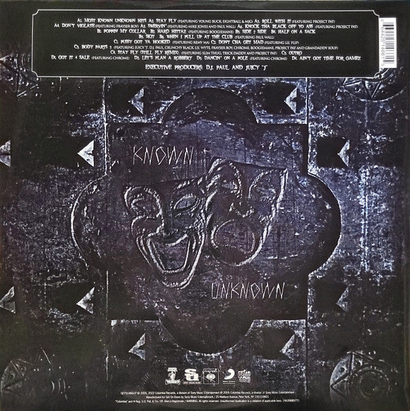 Three 6 Mafia - Most Known Unknown (2005) - Mint- 2 LP Record 2022 Get On Down Silver Vinyl - Hardcore Hip-Hop / Crunk