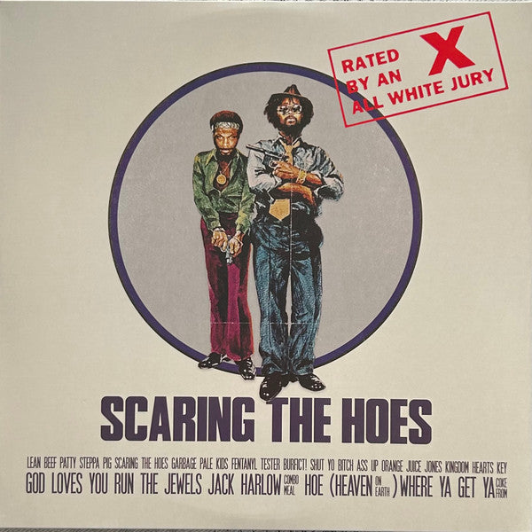 JPEGMAFIA & Danny Brown - Scaring The Hoes - New LP Record 2023 Self-Released USA White Vinyl - Hardcore Hip-Hop / Trap / Glitch-Hop - Shuga Records