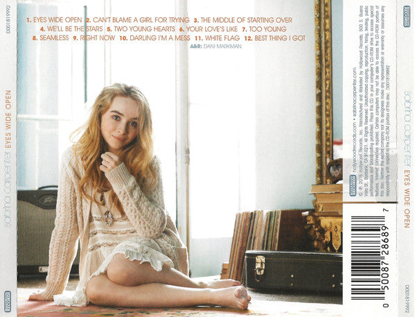 Sabrina Carpenter - Eyes Wide Open - New CD Album 2015 Hollywood USA - Pop Rock - Shuga Records