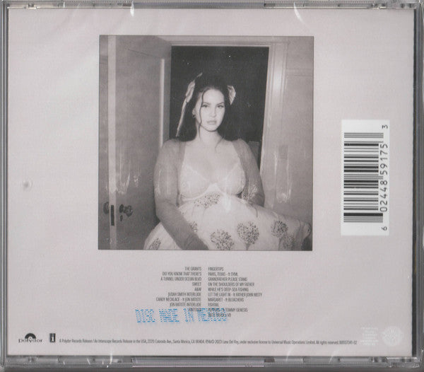 Lana Del Rey – Did You Know That There's A Tunnel Under Ocean Blvd - New CD Album 2023 Polydor Interscope - Pop / Indie Pop - Shuga Records