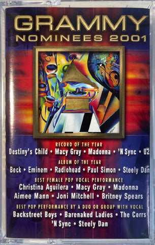 Various – Grammy Nominees 2001 - Used Cassette 2001 Grammy Tape - Pop Rock