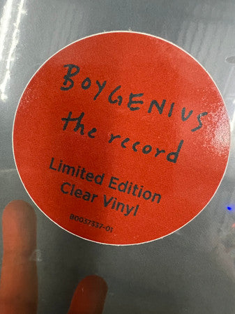 boygenius – The Record - New LP Record 2023 Interscope Clear Vinyl, Zine, Poster & Tattoo - Indie Rock / Alternative Rock