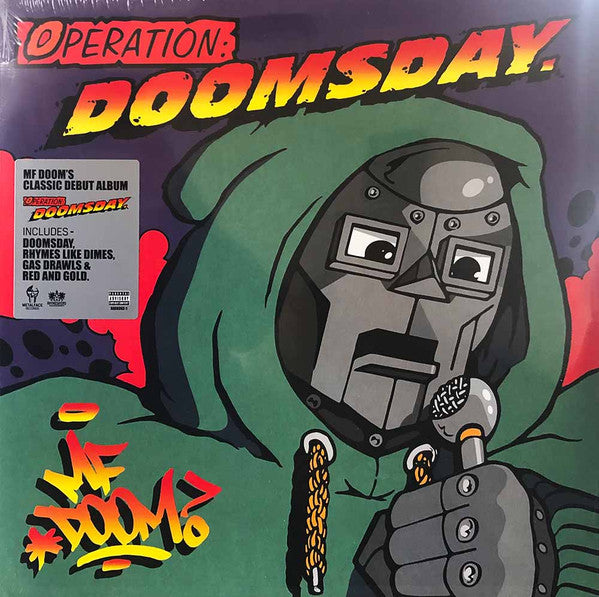 MF Doom - Operation: Doomsday (1999) - New 2 LP Record 2023 Rhymesayers Metal Face USA Vinyl - Hip Hop / Conscious - Shuga Records