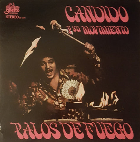 Candido Y Su Movimiento – Palos De Fuego (1972) - New LP Record 2024 Now-Again Vinyl - Salsa / Descarga / Cha-Cha / Bolero