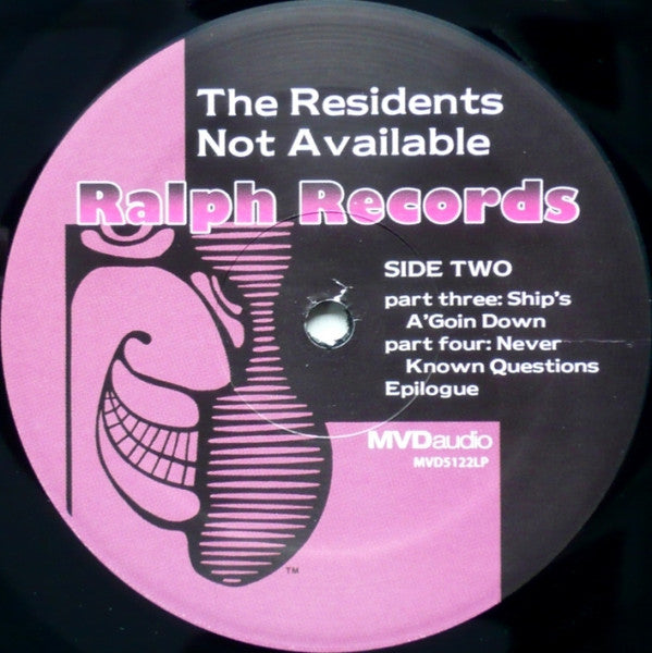 The Residents - Not Available (1978) - Mint- LP Record 2010 Ralph MVD Audio USA Vinyl - Experimental / Electronic - Shuga Records