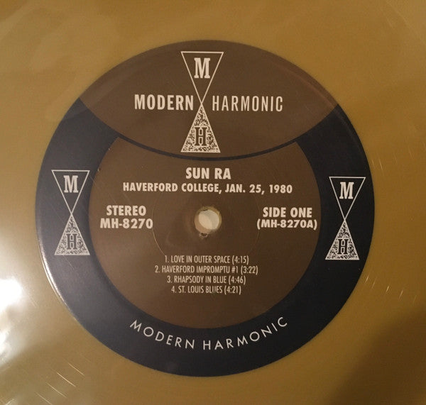 Sun Ra – Haverford College 1980 Solo Piano - New LP Record Store Day 2023 Modern Harmonic RSD Gold Vinyl - Jazz / Space-Age - Shuga Records