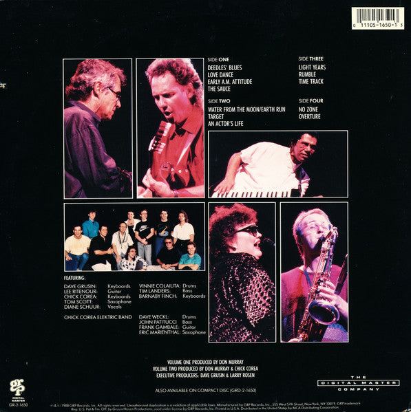 Dave Grusin, Lee Ritenour, Chick Corea, Diane Schuur, Tom Scott - GRP Super Live - Mint- 2 LP Record 1988 GRP USA Vinyl - Jazz-Funk / Jazz - Shuga Records