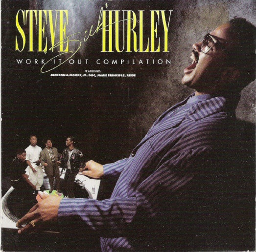 Steve "Silk" Hurley - Work It Out Compilation - Mint- LP Record 1989 Atlantic USA Vinyl - Chicago House - Shuga Records