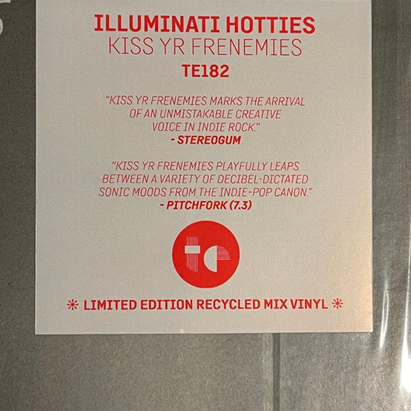 Illuminati Hotties - Kiss Yr Frenemies (2018) - New LP Tiny Engines Recycled Random Colored Vinyl - Indie Rock - Shuga Records