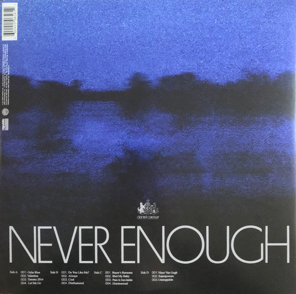 Daniel Caesar – Never Enough - Mint- 2 LP Record 2023 Republic Vinyl - R&B / Soul - Shuga Records