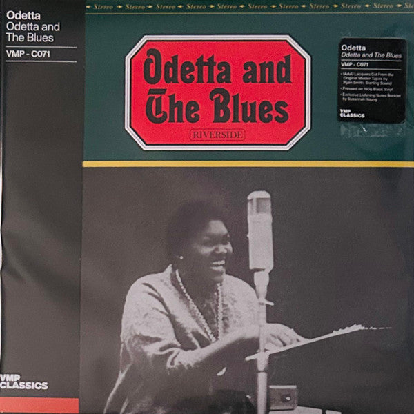 Odetta - Odetta And The Blues (1962) - Mint- LP Record 2023 Club Edition 180 gram Vinyl - Blues / Folk Blues - Shuga Records