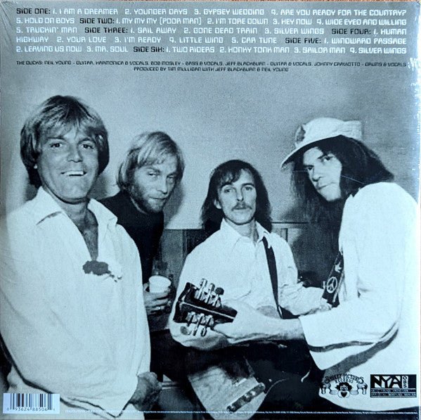 The Ducks (Neil Young Jeff Blackburn Band) - High Flyin' - Mint- 3 LP Record 2023 Shakey Pictures Warner Vinyl & Insert - Rock / Folk