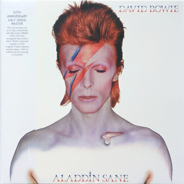 David Bowie - Aladdin Sane (1973) - New LP Record 2023 Parlophone Audiophile Vinyl & OBI - Pop Rock / Glam - Shuga Records