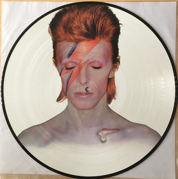 David Bowie - Aladdin Sane (1973) - New LP Record 2023 Parlophone Picture Disc Vinyl - Pop Rock / Glam - Shuga Records
