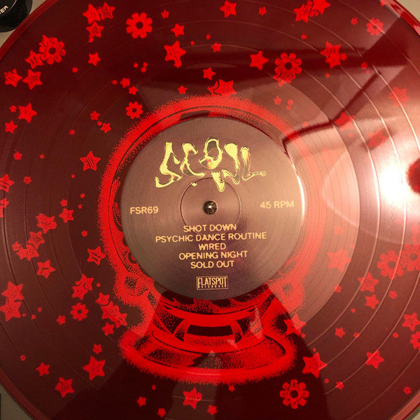 Scowl – Psychic Dance Routine - New EP Record 2023 Flatspot Red Translucent Vinyl - Punk - Shuga Records