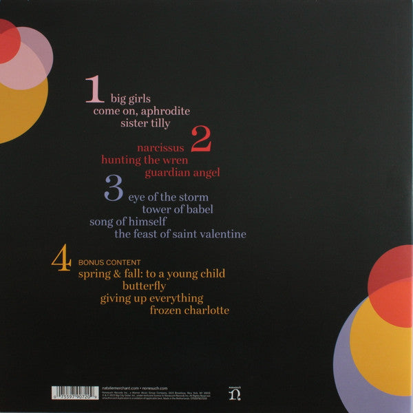Natalie Merchant - Keep Your Courage - New LP 2023 Nonesuch Barnes & Noble Exclusive Gold Vinyl - Pop Rock - Shuga Records