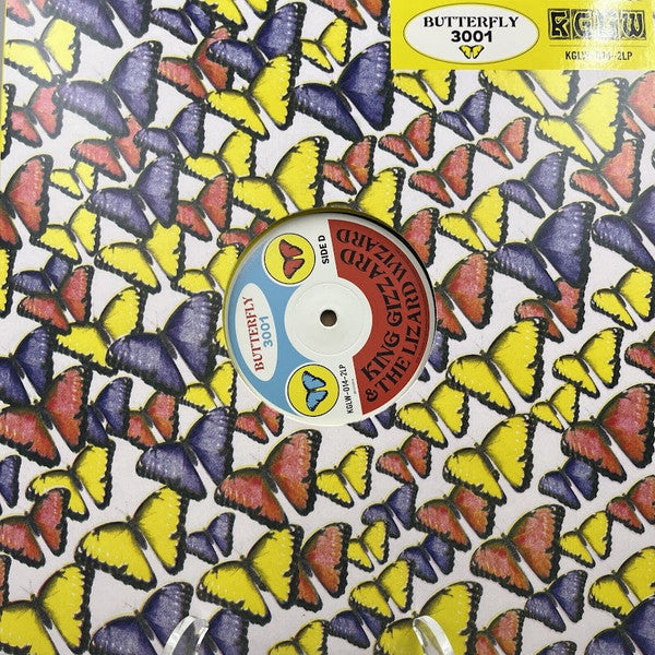 King Gizzard And The Lizard Wizard - Butterfly 3001 - New 2 LP Record KGLW Recycled Black Wax Vinyl - Rock / Electronic / Drum n Bass / Dub / House / Trance - Shuga Records