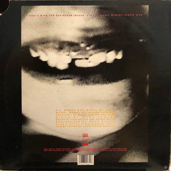 Ajax - Mind The Gap - Mint- 12" Single Record 1989 Wax Trax! USA Vinyl & Insert - Industrial - Shuga Records