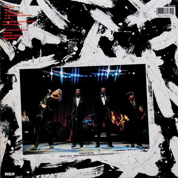 Daryl Hall & John Oates With David Ruffin & Eddie Kendrick – Live At The Apollo - Mint- LP Record 1985 RCA USA Vinyl - Pop Rock / Soul - Shuga Records