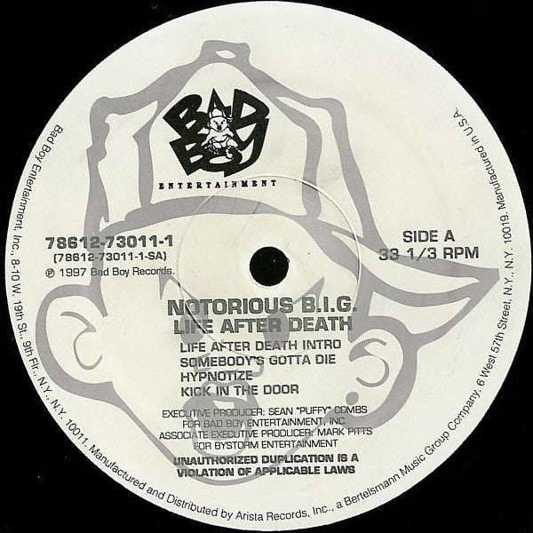 The Notorious B.I.G. - Life After Death - VG (LOW GRADE COVER) 3 LP Record 1997 Bad Boy USA Original Vinyl - Hip Hop / Pop Rap - Shuga Records