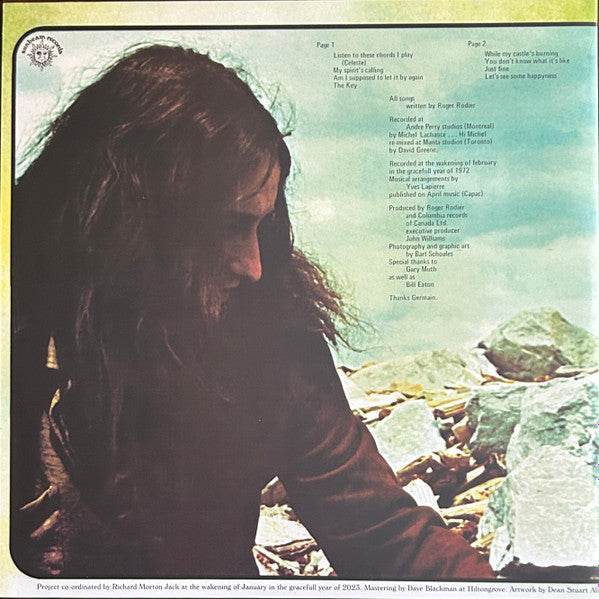 Roger Rodier - Upon Velveatur (1972) - New LP Record Store Day 2023 Sunbeam UK RSD Vinyl, CD, Poster, Press Kit & Booklet - Psychedelic Rock / Folk Rock - Shuga Records