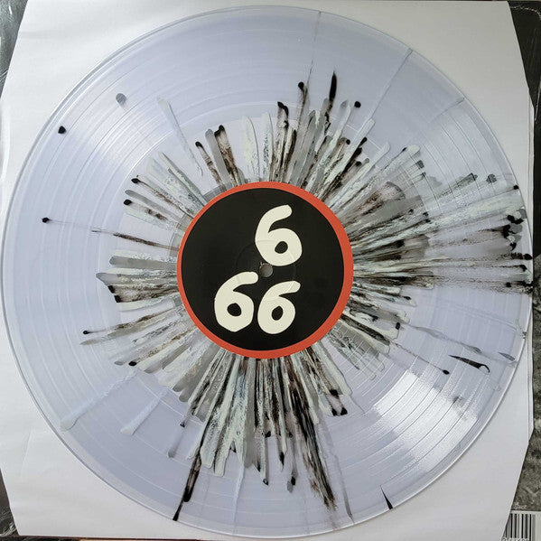 Jerry Goldsmith Composed By Lionel Newman - The Omen (Original Motion Picture 1976) - Mint- LP Record 2018 Varèse Sarabande Newbury Comics Exclusive Clear With Black & White Splatter Vinyl - Soundtrack - Shuga Records