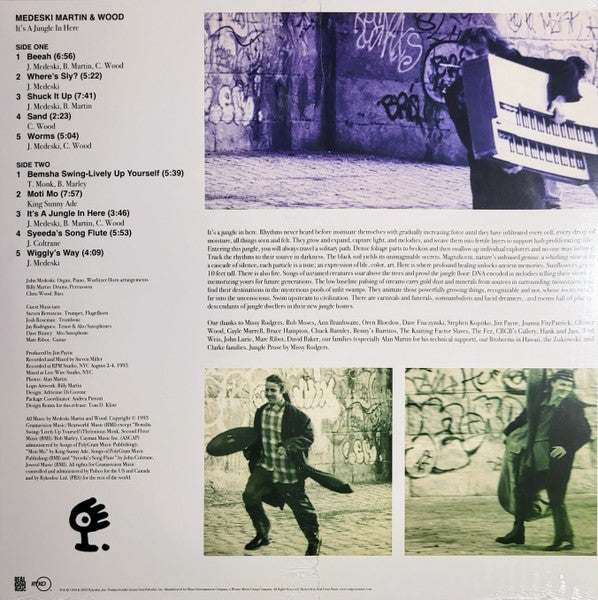 Medeski Martin & Wood - It's A Jungle In Here (1993) - New LP Record Store Day 2023 Real Gone Music RSD Clearwater Blue Vinyl - Jazz / Avant-garde Jazz - Shuga Records