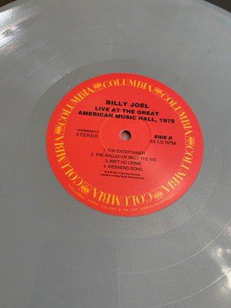 Billy Joel - Live At The Great American Music Hall, 1975 - New LP Record Store Day 2023 Columbia RSD Opaque Gray Vinyl - Classic Rock - Shuga Records