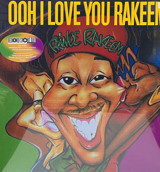 Prince Rakeem (RZA) - Ooh I Love You Rakeem / Sexcapades / Deadly Venoms (1991) - New EP Record Store Day 2023 Tommy Boy RSD Vinyl - Hip Hop - Shuga Records