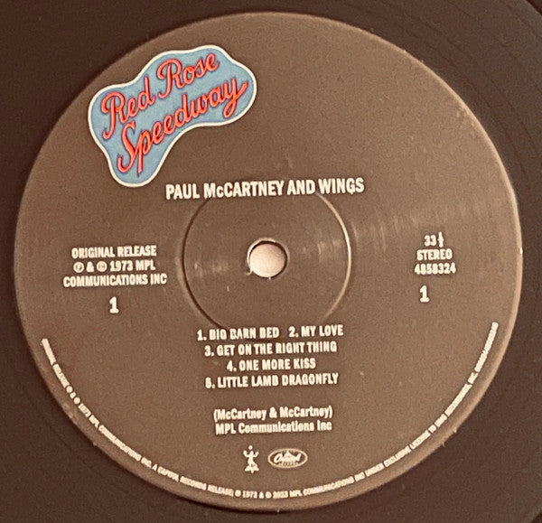 Paul McCartney & Wings - Red Rose Speedway (1973) - New LP Record Store Day 2023 MPL Capitol RSD Half Speed Mastering Vinyl, OBI, Booklet & Certificate - Pop Rock / Classic Rock