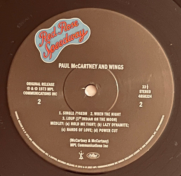 Paul McCartney & Wings - Red Rose Speedway (1973) - New LP Record Store Day 2023 MPL Capitol RSD Half Speed Mastering Vinyl, OBI, Booklet & Certificate - Pop Rock / Classic Rock