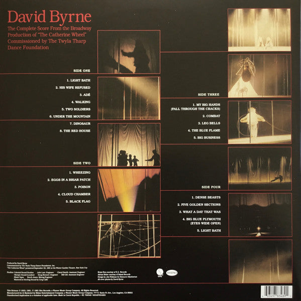 David Byrne - The Complete Score From The Broadway Production Of "The Catherine Wheel" - New 2 LP Record Store Day 2023 RSD Vinyl & Download - Indie Rock - Shuga Records