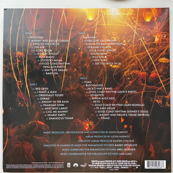 Justin Hurwitz - Babylon (Music From The Motion Picture) - New 2 LP Record 2023 Interscope USA 180 gram Vinyl - Soundtrack - Shuga Records