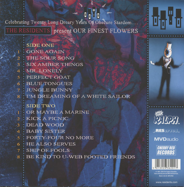 The Residents - Our Finest Flowers (1992) - New LP Record Store Day 2023 Cherry Red MVD RSD Vinyl - Experimental / Electronic / Avantgarde - Shuga Records
