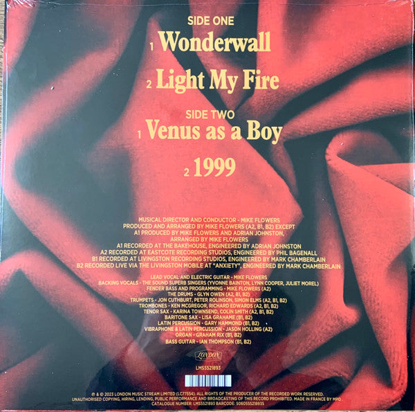 The Mike Flowers Pops - Wonderwall (1995) - New EP Record Store Day 2023 London RSD Vinyl - Pop Rock / Brit Rock / OASIS - Shuga Records