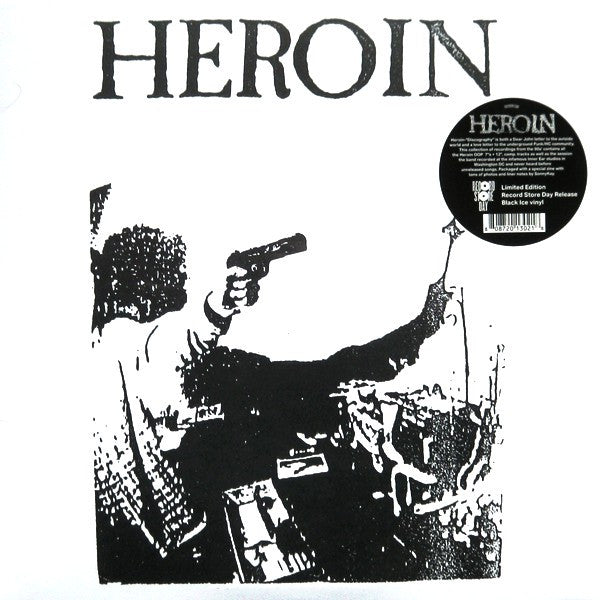 Heroin - Discography (1990-1993) - New 2 LP Record Store Day 2023 Southern Lord Gravity RSD Black Ice Vinyl - Hardcore / Punk / Emo - Shuga Records