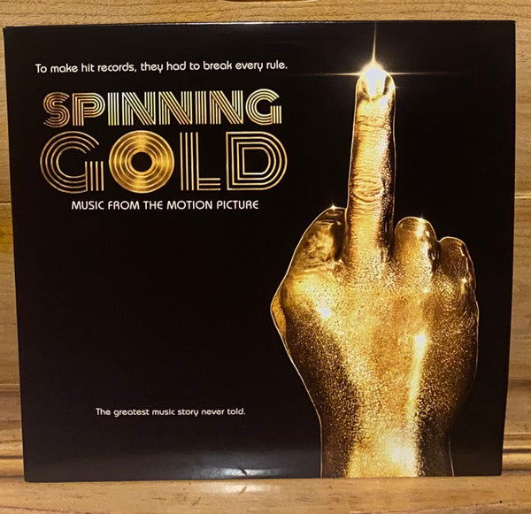 Various - Spinning Gold (Music From The Motion Picture) - New LP Record Store Day 2023 Atlantic RSD Gold Vinyl - Soundtrack / Funk / Disco / Boogie - Shuga Records