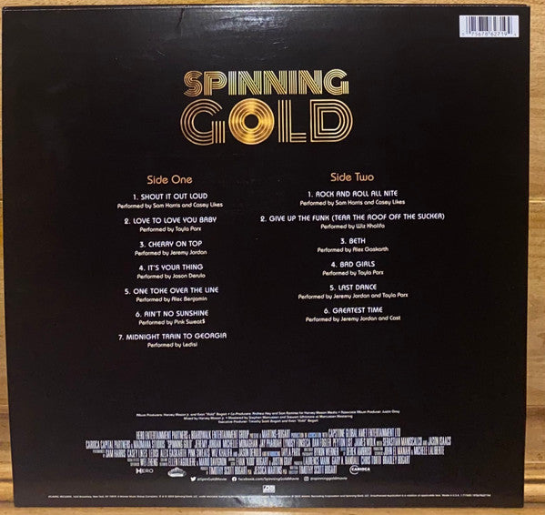 Various - Spinning Gold (Music From The Motion Picture) - New LP Record Store Day 2023 Atlantic RSD Gold Vinyl - Soundtrack / Funk / Disco / Boogie - Shuga Records