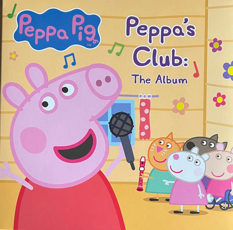 Peppa Pig - Peppa's Club: The Album - New LP Record Store Day 2023 eOne MNRK RSD Pink & Blue Vinyl - Children's