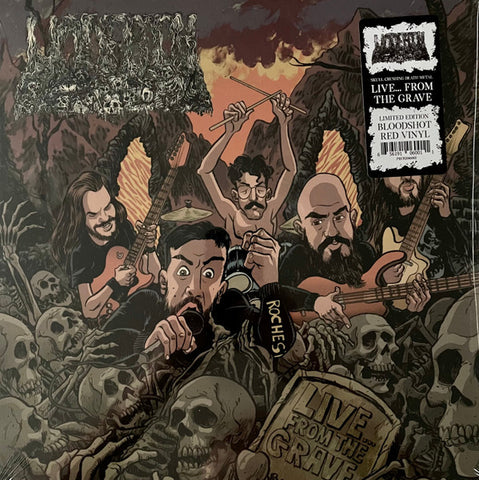 Undeath – Live…From The Grave - New LP Record Store Day 2023 Prosthetic RSD Red Bloodshot Vinyl - Death Metal