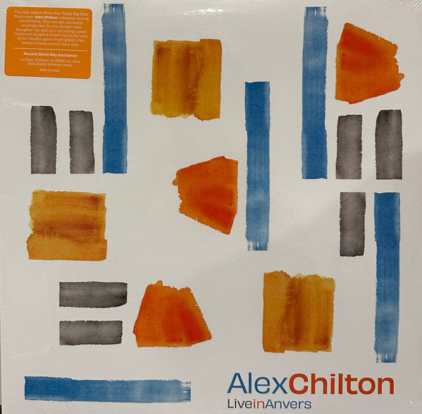Alex Chilton - Live In Anvers (2004) - New EP Record Store Day 2023 BMG Bar/None RSD Sea Glass Vinyl - Garage Rock / Power Pop - Shuga Records