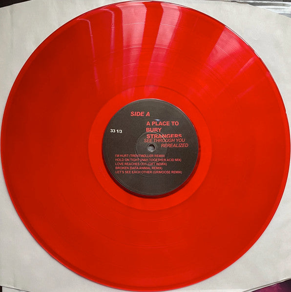 A Place To Bury Strangers - See Through You ReRealized - New 2 LP Record Store Day 2023 Dedstrange RSD Red & Blue Vinyl - Alternative Rock / Psychedelic Rock / Shoegaze - Shuga Records