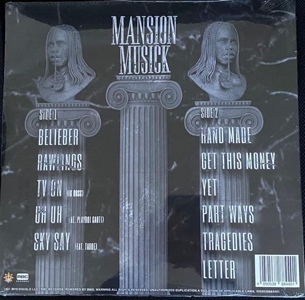 Chief Keef - Mansion Musick (2018) - New LP Record Store Day 2023 RBC Blue With Grey Splatter Vinyl - Hip Hop / Trap / Drill / Chicago